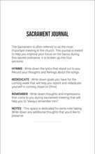 Load image into Gallery viewer, Sacrament Journal Floral Cover - Warehouse Sale