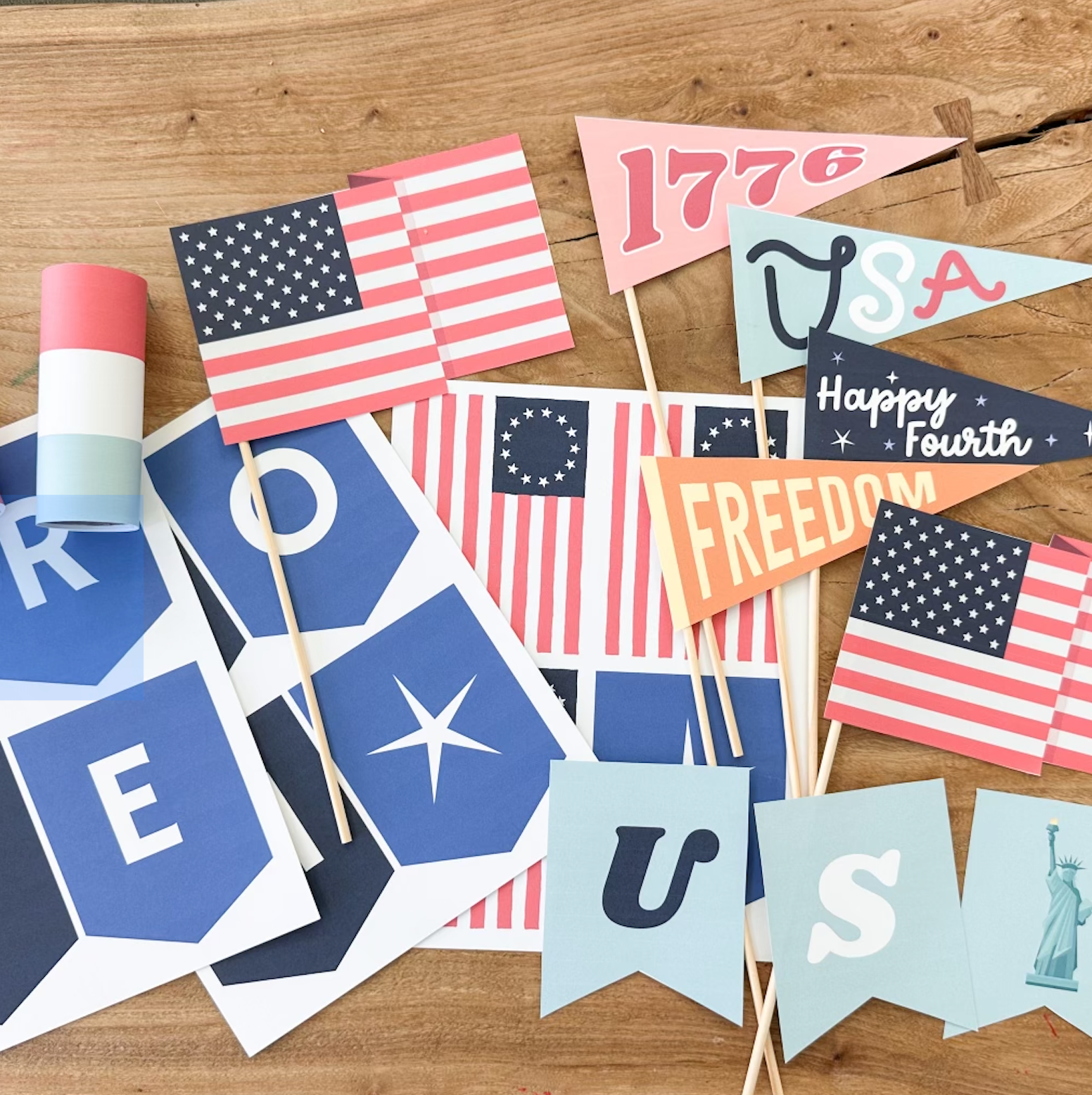 Fourth Of July Banners and Decor!