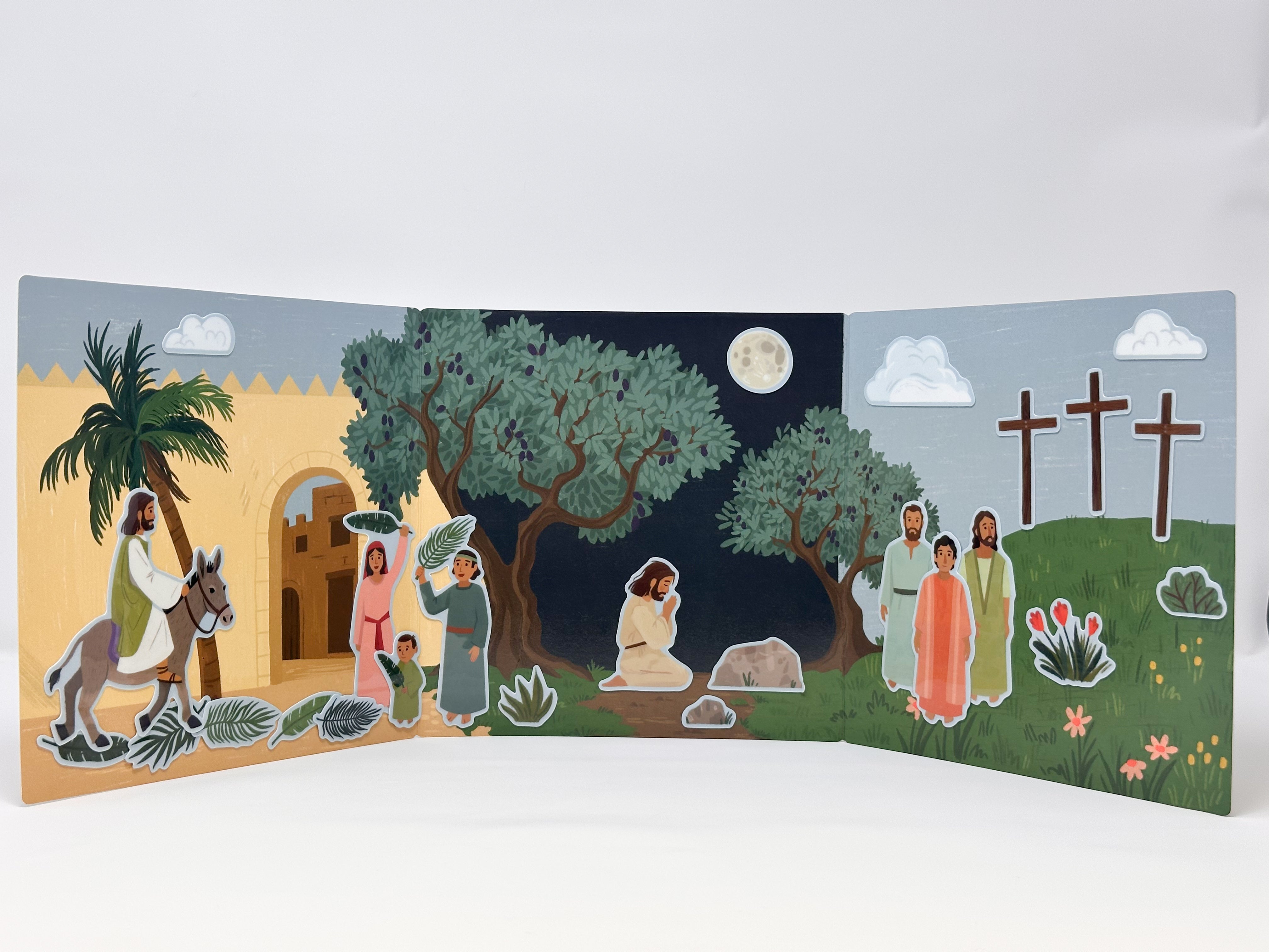 Holy Week Reusable Sticker Book