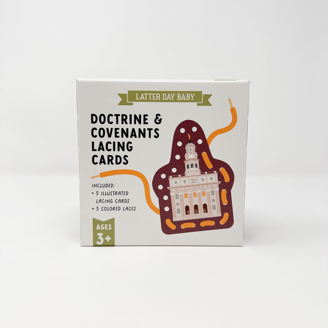 Doctrine and Covenants Lacing Cards