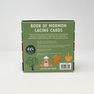 Book of Mormon Lacing Cards