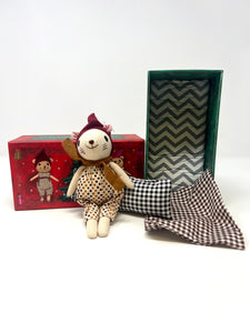 Levlovs Tiny Box Friends - Christmas Mouse