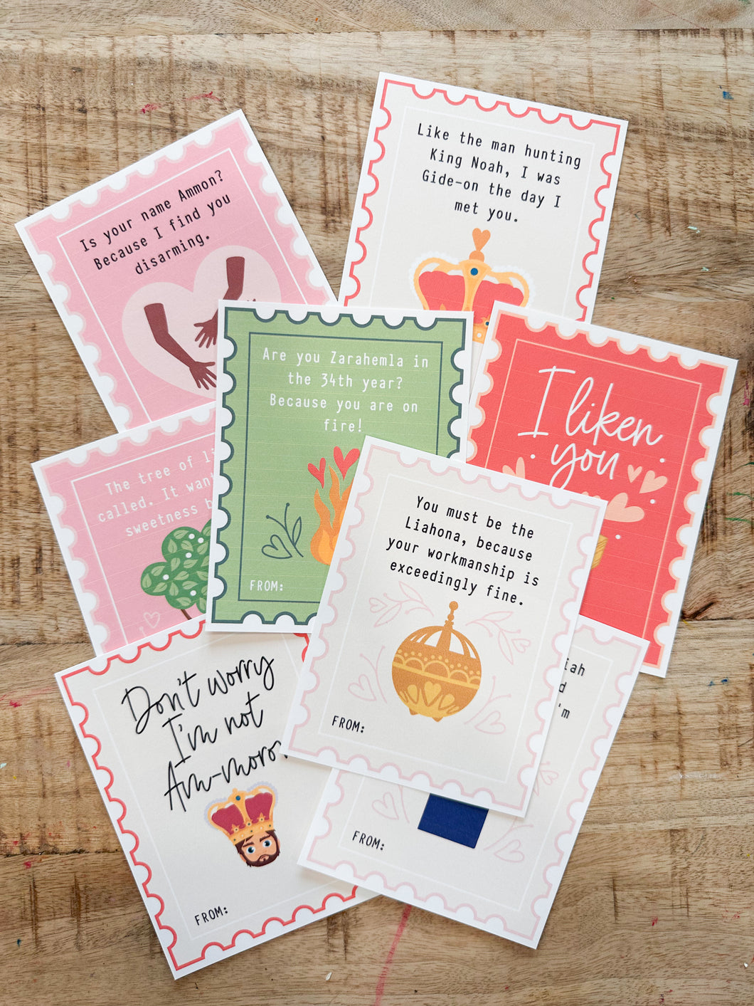 Book of Mormon Valentines
