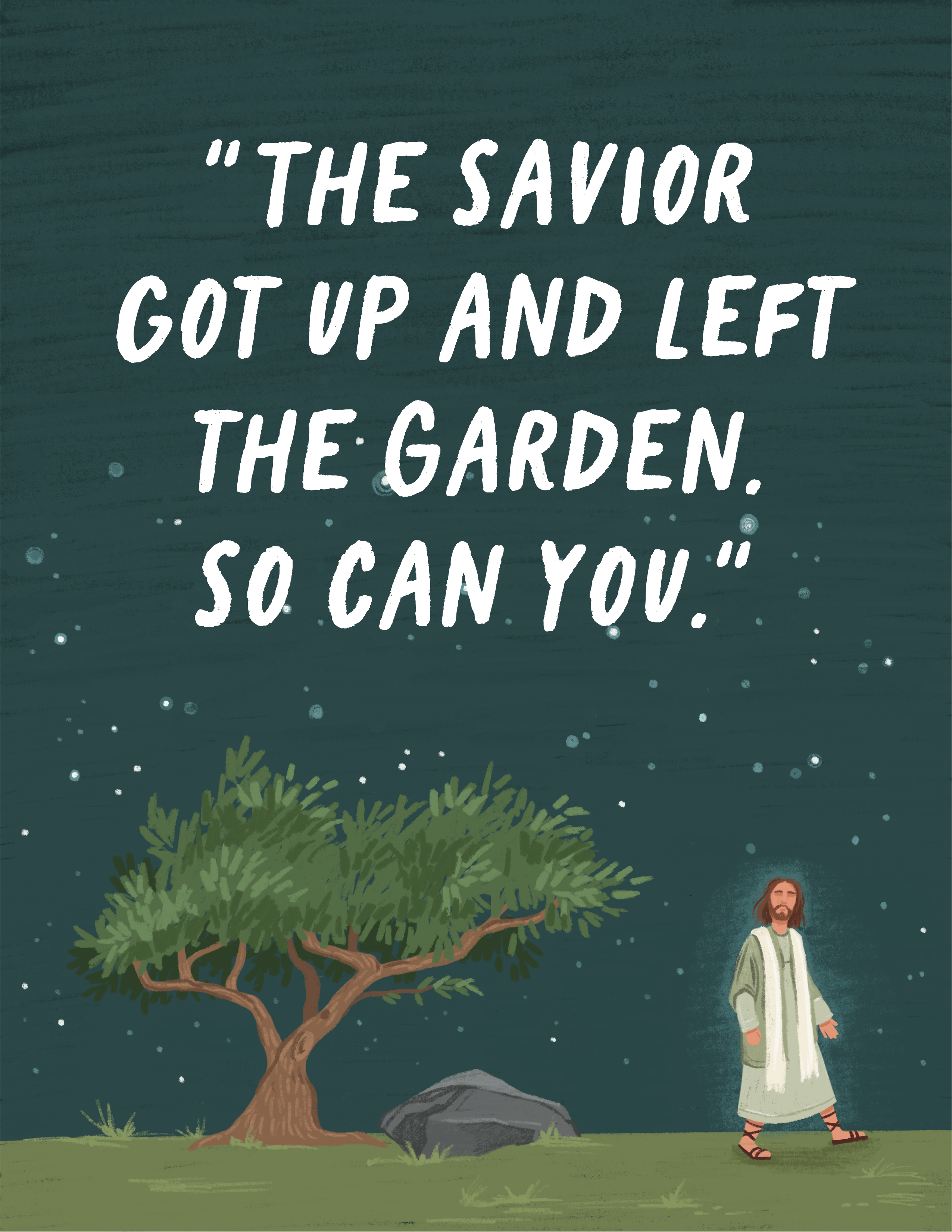 Savior Leaving the Garden