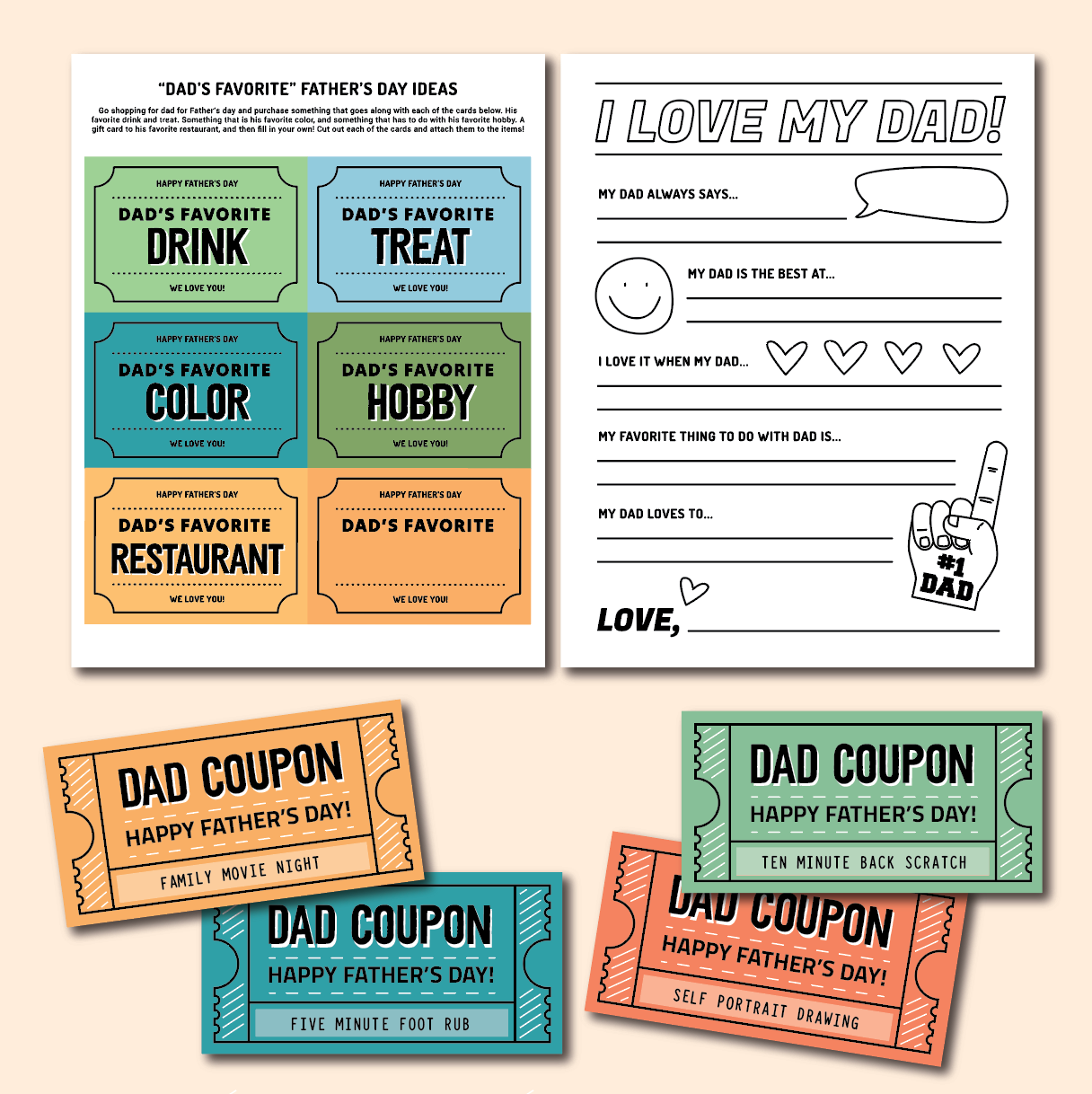 Father's Day Printables!