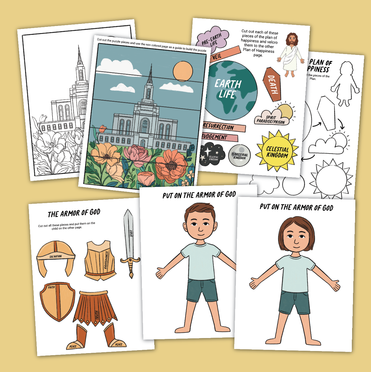 Sunday Busy Binder Pages