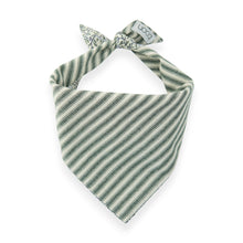 Load image into Gallery viewer, Peacemaker &amp; Juniper Stripe 2-in-1 - Dog Bandana
