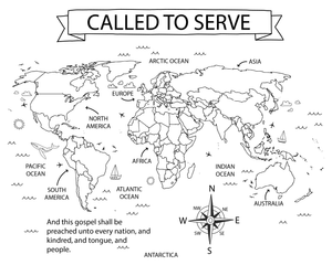 Called to Serve Map