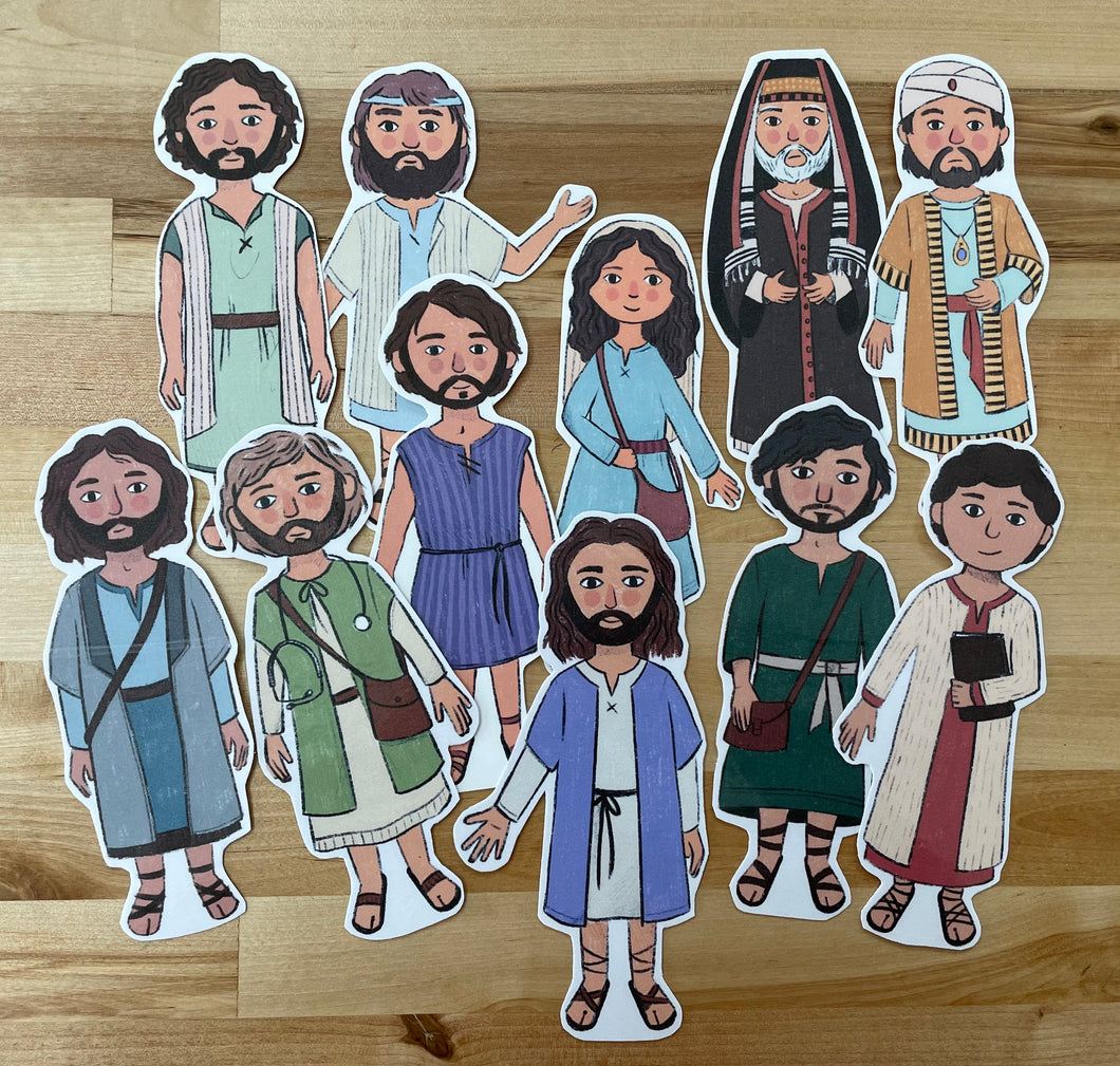 new-testament-characters-latter-day-baby for Bible Character Free Printable Bible Stick Puppets New Testament Characters – Latter Day Baby for Bible Character Free Printable Bible Stick Puppets