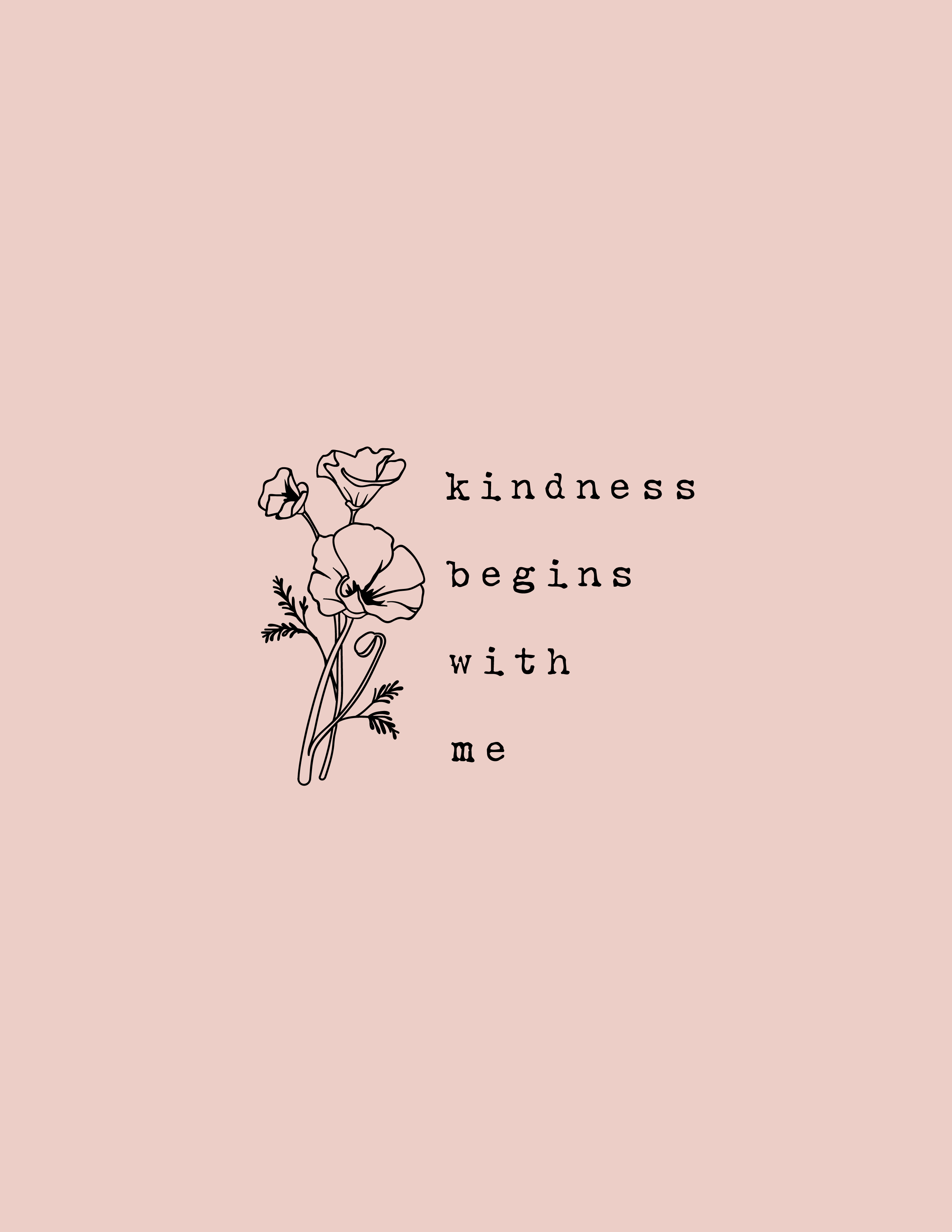 Kindness Begins With Me